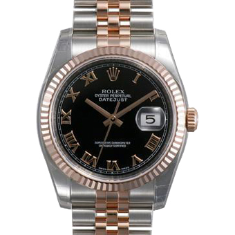 ROLEX ロレックス レプリカ パーペチュアル デイトジャスト 116231 ブラック